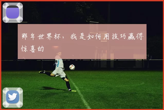 那年世界杯，我是如何用技巧赢得惊喜的